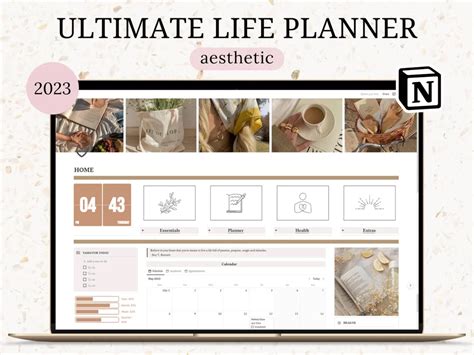 Pin on aesthetic notion template