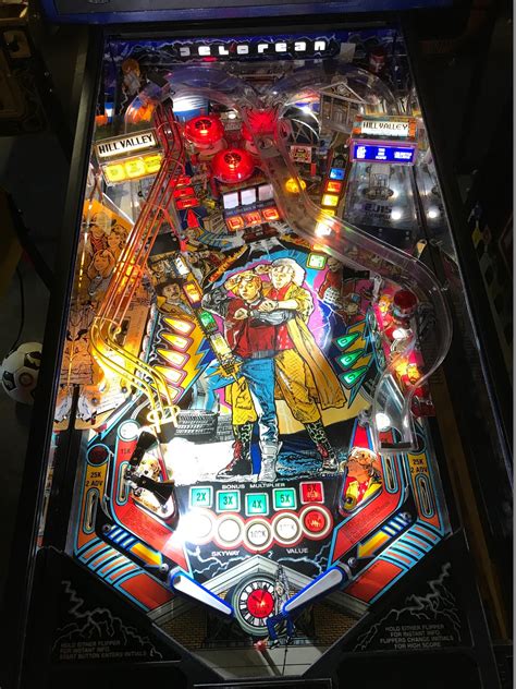 Pinball back to the future for sale. .  Small pro touchups with new clear...