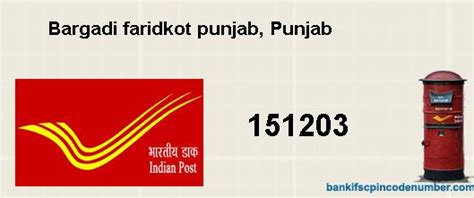 Pincode of Bargadi, Punjab