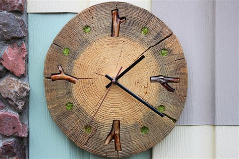 Pine Tree Clock - Etsy