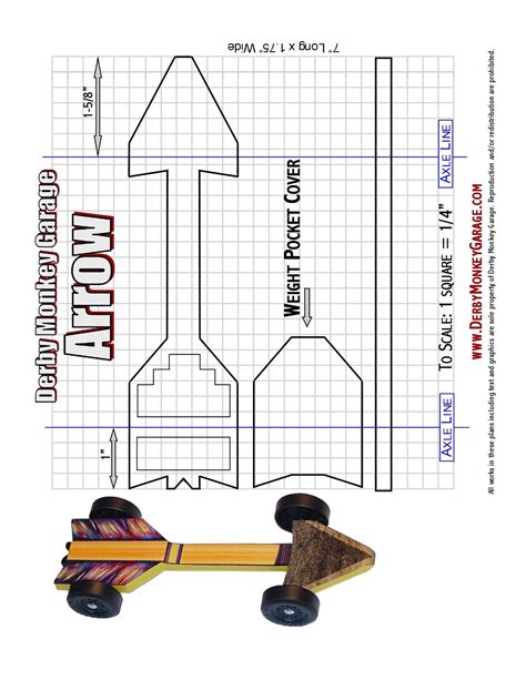 Use dieser accessible template to sketching outbound your Pinewood Erdball car's design before you starting cutting. Car Specifications: Span: 2-3/4"; Length: 7"; Weight: Maximum of 5 Ounces; Width between wheels: 1-3/4" The car must have been manufactured during the annual in which derby is being been.. 