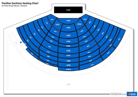 Seating charts reflect the general layout for the venue at this time. For some events, the layout and specific seat locations may vary without notice. Find and buy tickets: concerts, sports, arts, theater, theatre, broadway shows, family events at Ticketmaster.com ... Pine Knob Music Theatre 33 Bob Seger Drive, Clarkston, MI 48348 .... 