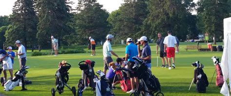 The Pine to Palm Golf Tournament is held at the Detroit Country Club in Detroit Lakes, Minnesota in the month of August. . 