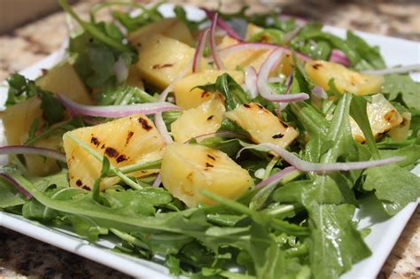 Pineapple Rocket Salad