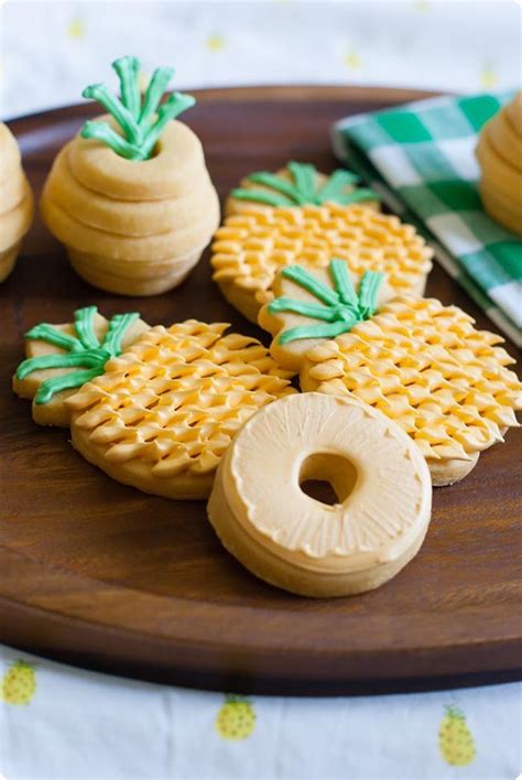 Pineapple cookies. How To Make aunt mary's pineapple drop cookies. 1. Reserve 2 Tbsp of pineapple from the can for frosting. 2. Preheat your oven to 350 F. 3. In a large mixing bowl cream your butter with brown and white sugar. 4. Add your eggs, pineapple, and vanilla. 