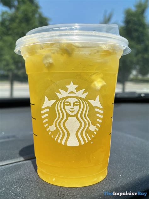 Pineapple passionfruit refresher. Simply add about ½ cup pineapple passionfruit base, ½ cup sweetened coconut milk, and ¼ cup freeze-dried pineapple pieces to an ice-filled shaker. Shake well to combine. Pour entire mixture (ice included) into glass. Top with additional pineapple pieces, if desired. 