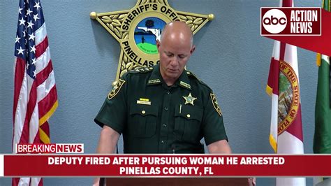 PINELLAS COUNTY, Fla. — A Pinellas County detention deputy was fired Friday for using excessive force on an inmate at the Pinellas County Jail and then lying about it. Elizabeth Kretzer, 40, has worked for the Pinellas County Sheriff’s Office since October 1999. The incident, partially captured on surveillance video, happened in …. 