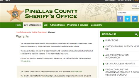 Pinellas county warrants. Things To Know About Pinellas county warrants. 