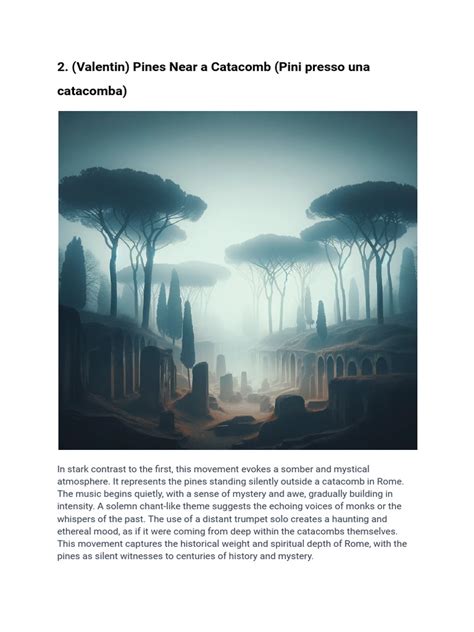 Pines of rome analysis