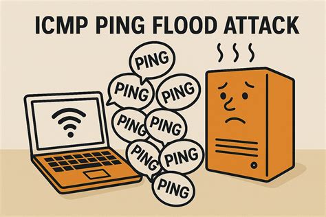 Ping flood command windows.  I installed VM centOS 6.  Windows has only a b...
