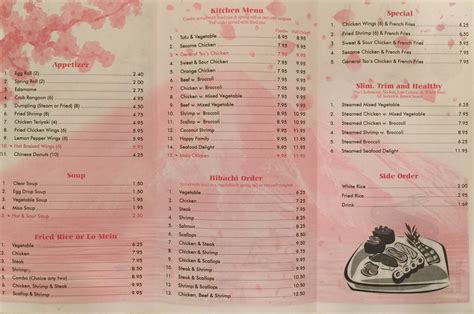 Ping habachi restaurant menu and review - Restaurant Guru. Home / USA / Warrensburg, Missouri / Ping habachi. Ping's Hibachi / Restaurant, Chinese, Sushi. #18 of 183 places …. 