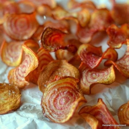 Pink Beet Kettle Chips • The View from Great Island