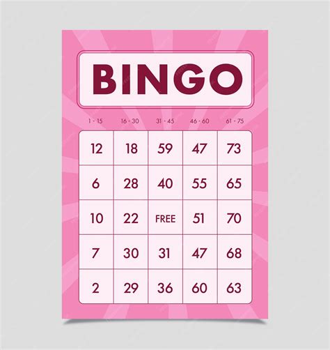 Pink Bingo