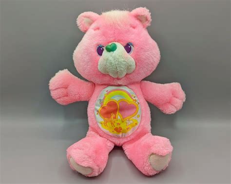 Pink Care Bear Plush - Etsy