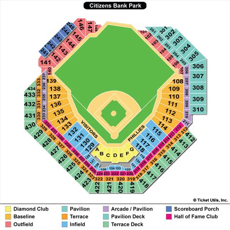 Pink Citizens Bank Park Seating Chart