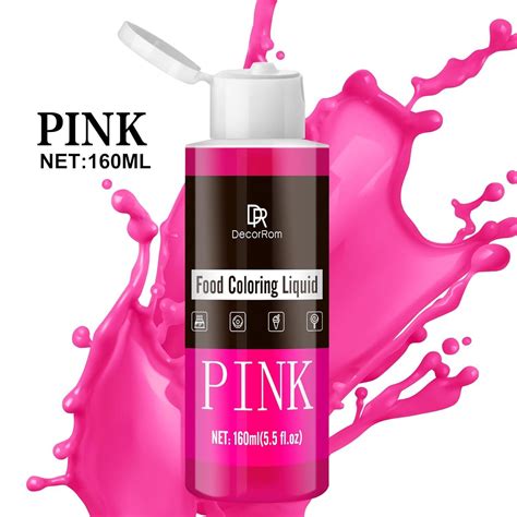 Pink Food Coloring For Drinks