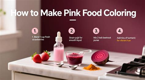 Pink Food Coloring Ge