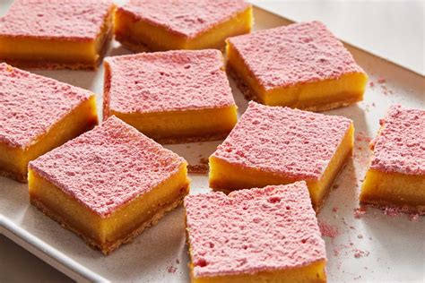 Pink Grapefruit Bars Recipe - NYT Cooking