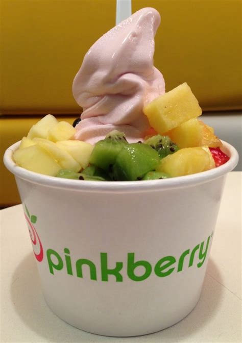 Pink Ice Cream Yogurt