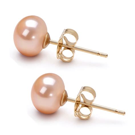 Pink Pearl Earrings Kohl