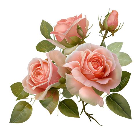 Pink Roses PNG Images With Transparent Background - LovePik