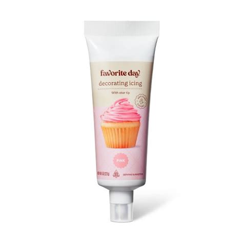 Pink Star Tip Decorating Icing - 8oz - Favorite Day - eBay