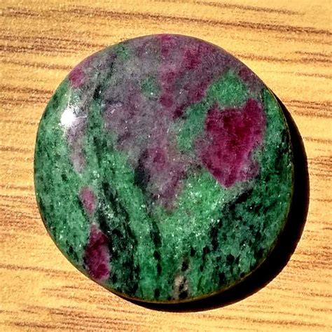 Pink and Green Stone - Etsy