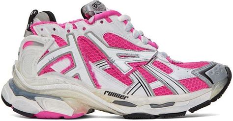 Pink and White Balenciaga Sneakers: Elevate Your Style