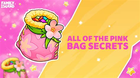 Oct 31, 2023 · Hi guys 🤠In today's video you will get to know the location of PINK BAG on EXCAVATION ISLAND in FAMILY ISLAND game. Hope this video will help you find it ea... . 