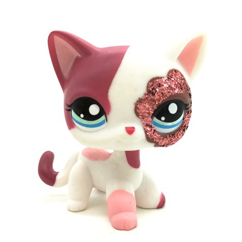 Pink cat lps. New Listing Littlest Pet Shop Orange Baby Kitten #1371 Blue Sticker Eyes LPS Cat. $12.97. $5.10 shipping. or Best Offer. 