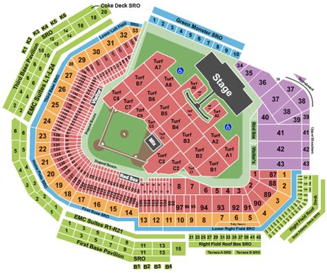  3D seatmap. Fenway Park - Boston Red Sox. Upcoming Events Left se