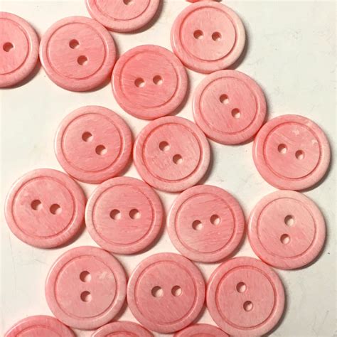 Pink infant buttons - Etsy Nederland