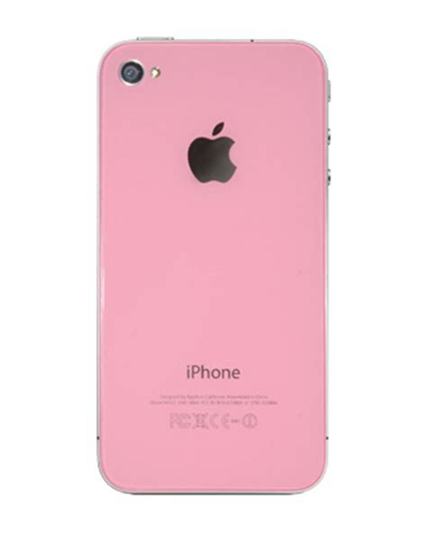 Pink iphone. 