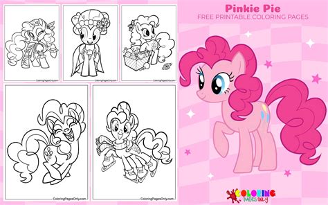 Pinkie Pie Coloring Shee