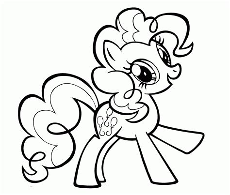 Pinky Pie Coloring Page