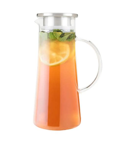 Pinky Up Charlie Glass Iced Tea Carafe - zulily.com