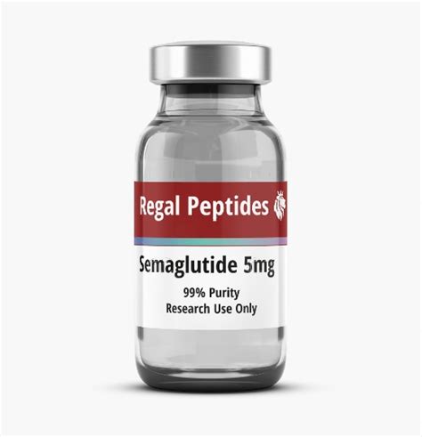Semaglutide fine white lyophilized powder, CAS: 910463-68-2, CID: 56843331, Purity: 99%+, Size: 5 mg per vial, for sale with free USA shipping.. 