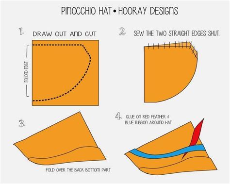 Pinocchio Hat Pattern