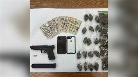 Pinole PD arrest driver in possession of loaded semi-automatic pistol and marijuana