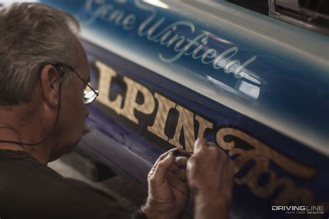 Pinstriper - Casey Kennell from The Paint Chop offers Custom Automotive and Motorcycle Painting and Pinstriping along with Custom Hand lettered Signs, pinstriping with over 40 Years of Experience.