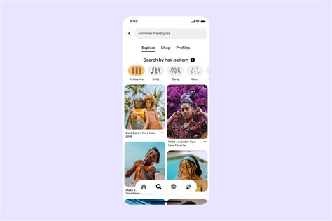 Pinterest Introduces New Hair Pattern Search Function