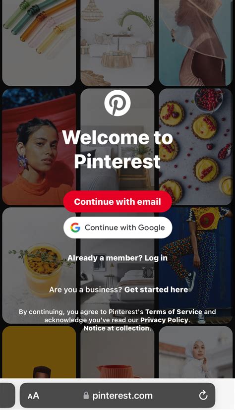Pinterest Login