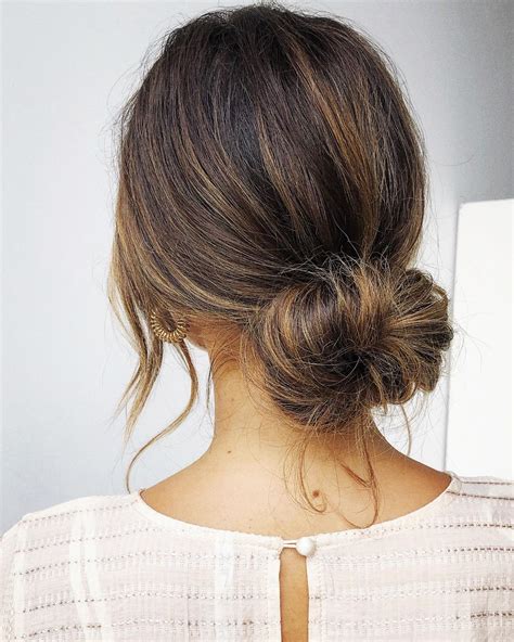 Pinterest bun hairstyles. Jul 18, 2019 - Explore Fashion Tattoos & Hair's board "Low Bun Hairstyles" on Pinterest. See more ideas about bun hairstyles, long hair styles, hair styles. 