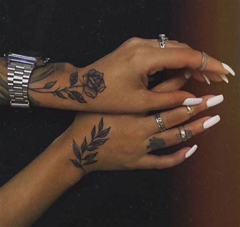 Pinterest hand tattoos. A. Alexander You missed a line through the second to last rune on your hand. It's supposed to say 'hrada hond', which means 'fast hand' i Icelandic. Right now it says 'hrada hoid'. 'n' and 'i' are very similar in Elder Furthark. You just need a line through it, and it's fixed. Look up the letters 'n' and 'i' in Elder Furthark, and you'll see ... 