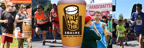 Pints in the Square Craft Brew Fest and 5K