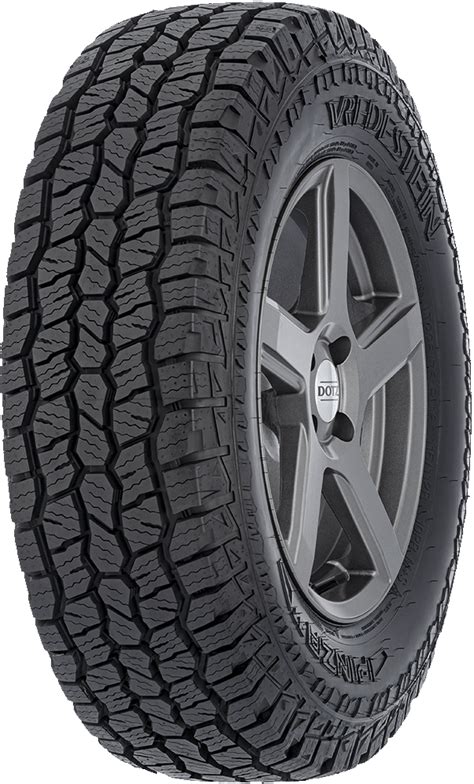 The Vredestein Pinza AT is an all terrain, all season tire manufactured for SUVs and light trucks. Excellent year-round traction with the detailed footprint and all season compound. They enable the tire's dry, wet, and winter performance. This model offers a safer all season durability by utilizing flexible rubber materials, while the detailed ...