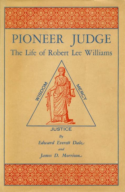 Pioneer Judge: The Life of Robert Lee Williams - amazon.com