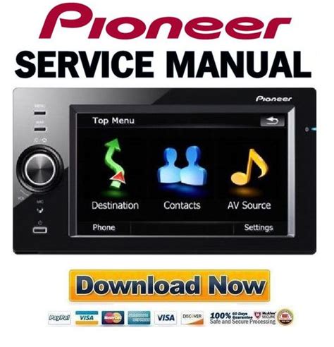 Pioneer avic f500bt service manual repair guide. - Control remoto universal rca manual del propietario.
