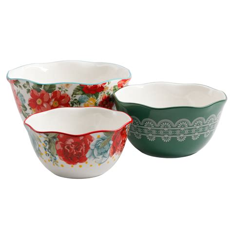 Pioneer bowl. The Pioneer Woman 18-piece mixing bowl set, $23 (reduced from $29) $23 at Walmart Best Walmart deals in February 2023 . If you're looking for a great deal at Walmart, start here. ... 