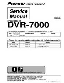 Pioneer dvr 7000 dvd recorder service manual. - Deck yu gi oh tag kraft.